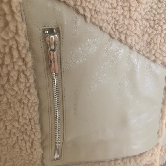 manière de voir teddy biker fuzzy jacket nude - Picture 7 of 10